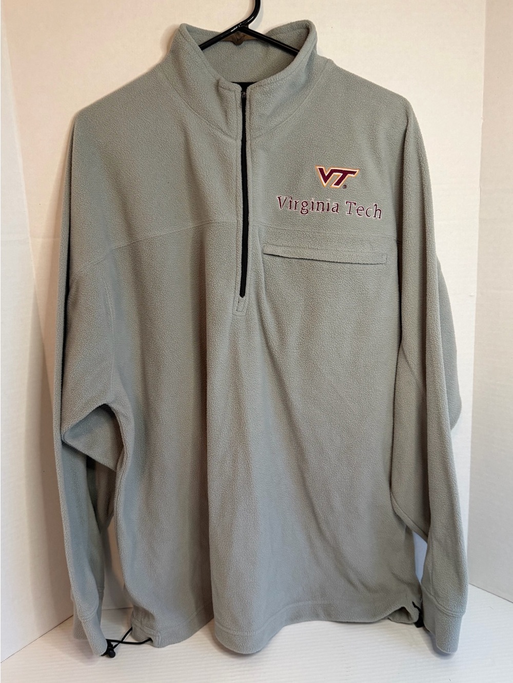 Virginia Tech VT Hokies Fleece Quarter-Zip Pullover